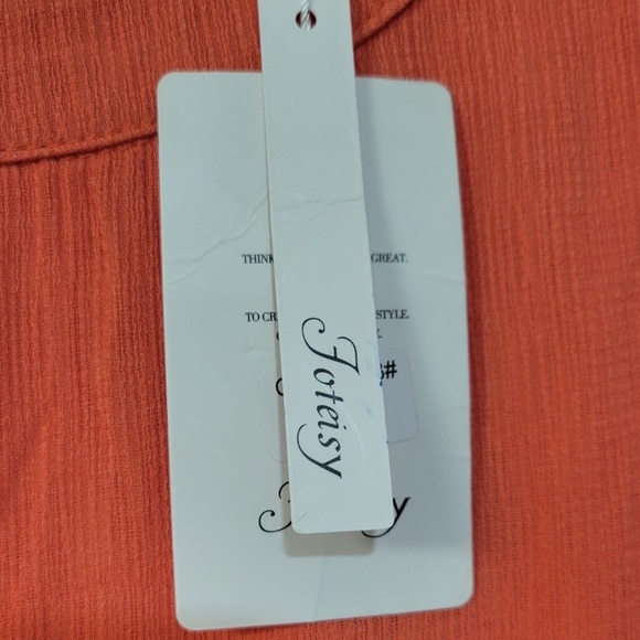 New Foteisy Flouncy Ruffled Babydoll Dress size large - Picture 3 of 7